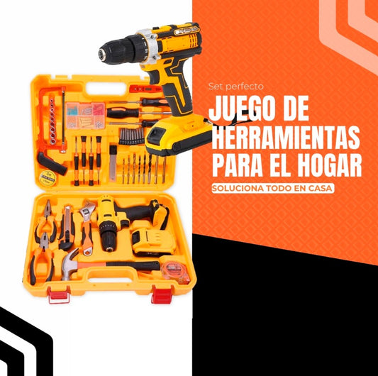 JUEGO DE HERRAMIENTAS ALTA CALIDAD PARA EL HOGAR