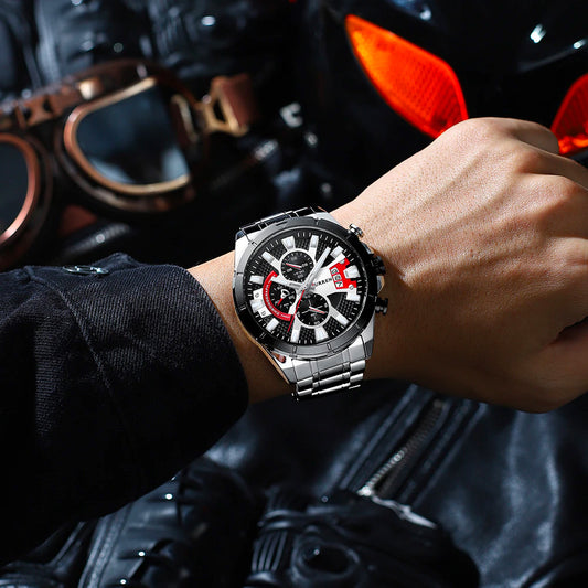NUEVO RELOJ CURREN 8401 DE CUARZO Y ACERO INO